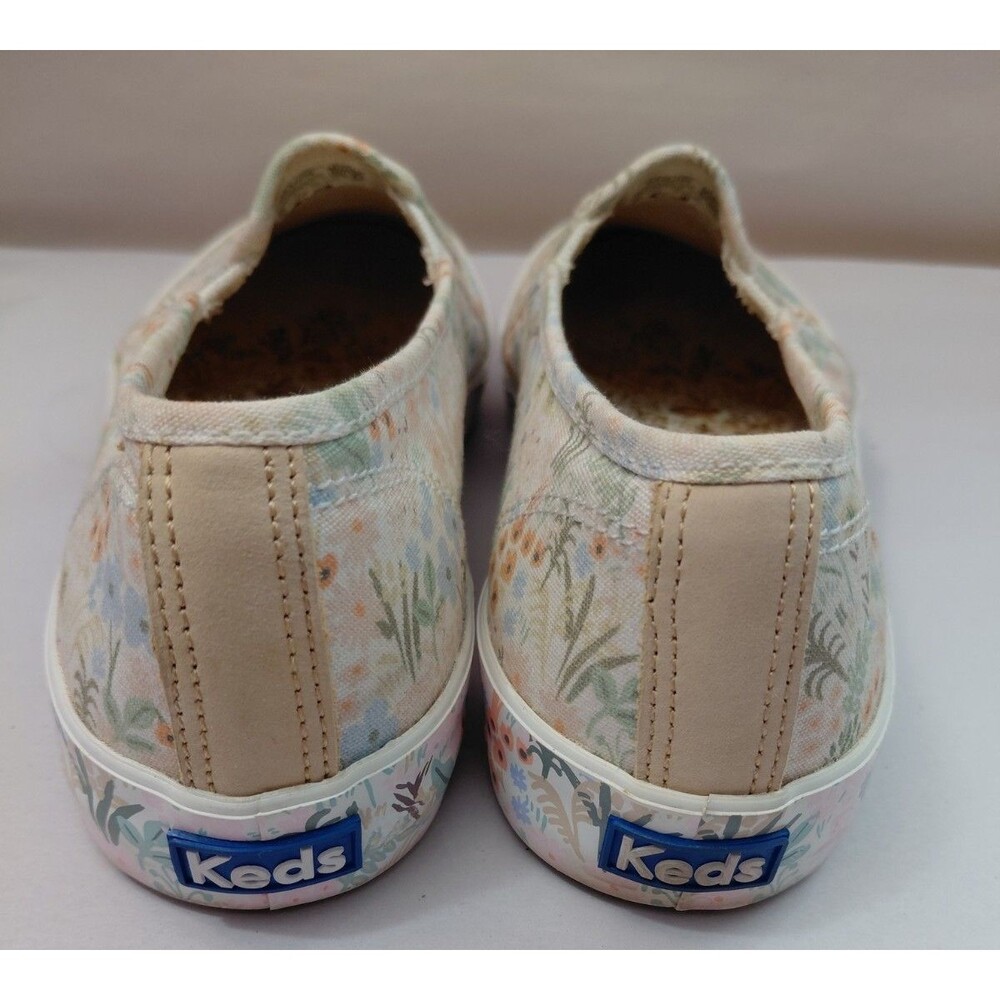 Keds X Rifle Paper Co Double Decker Meadow Print Sneaker Size 8.5 - Picture 4 of 7